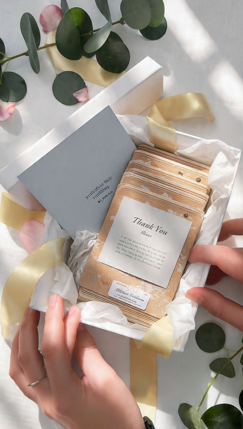 Royal Seed Card - Plantable Wedding Invitation Pack of 50