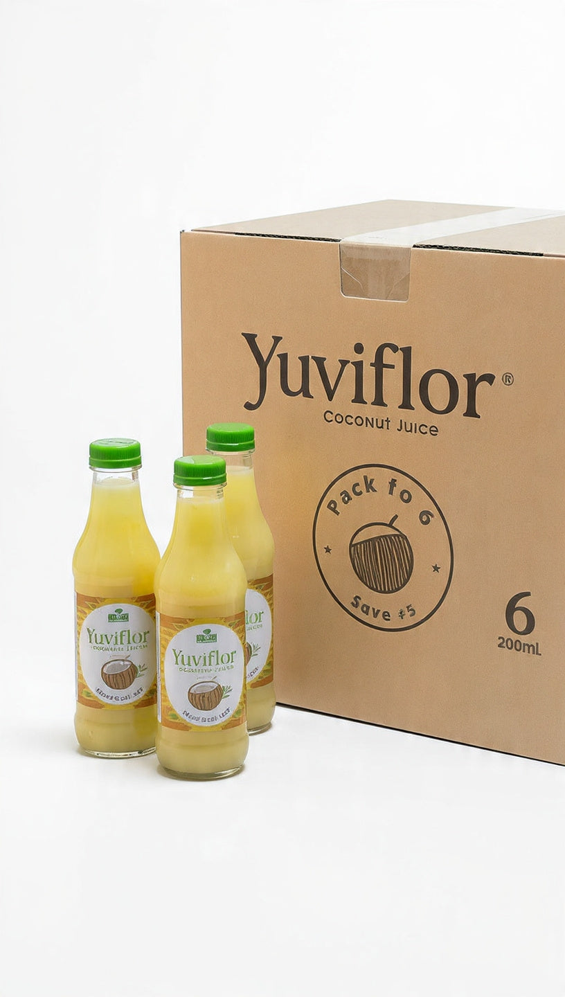 Yuviflor Coconut Juice - 100ml-MRP ₹15|200ml-MRP ₹49|500ml-MRP ₹79|1ltr-MRP ₹99